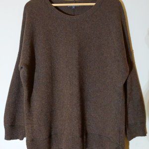 EUC Vince Brown Wool/Yak Sweater - Large